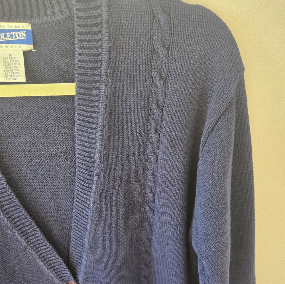 Pendleton Classic: Coastal Spring Sea Shell Cardi… - image 4